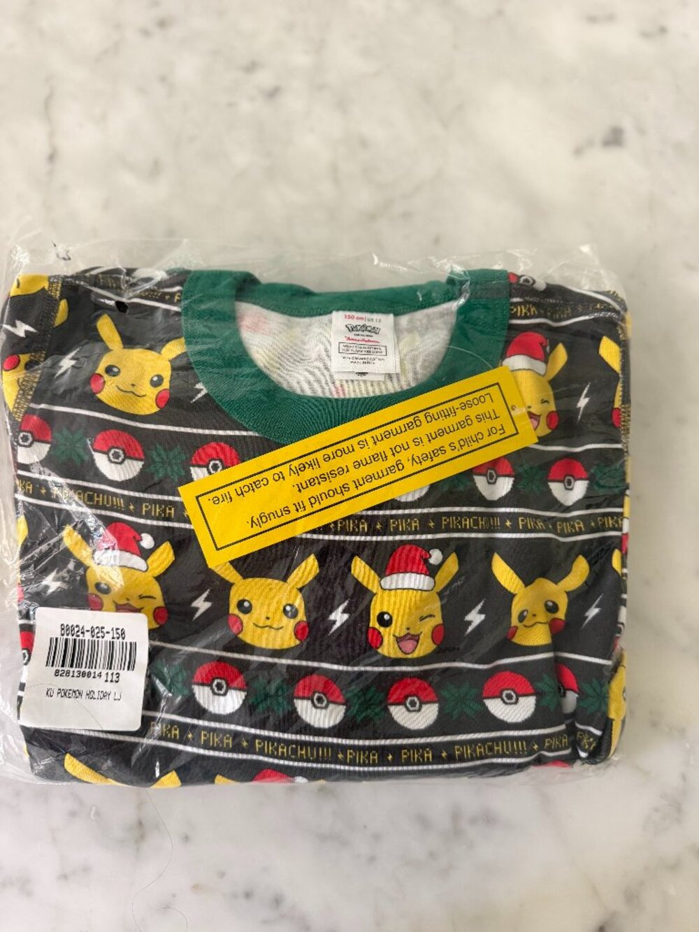 Hannah A NWT Pokemon Long Pajamas